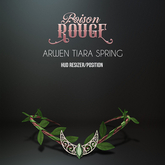 POISON ROUGE Arwen Tiara Spring