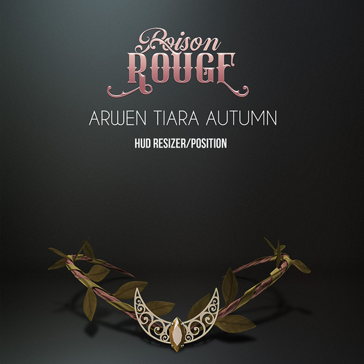 POISON ROUGE Arwen Tiara Autumn