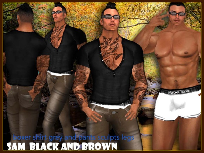 *jadube George black and brown  Promo