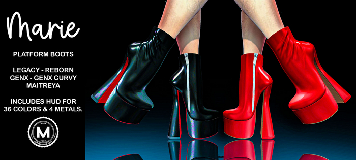 [MODA] MARIE BOOTS & HUD