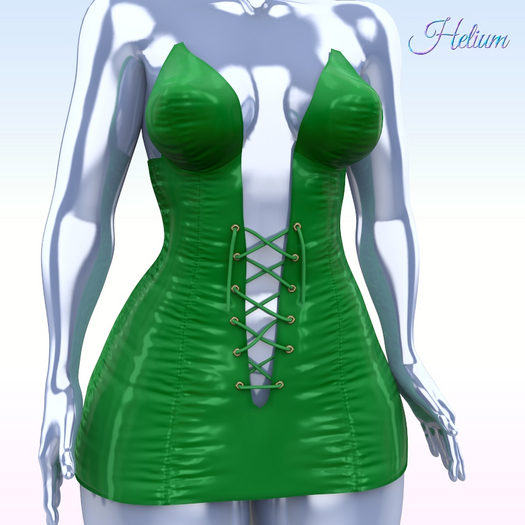 Green Laced Dress