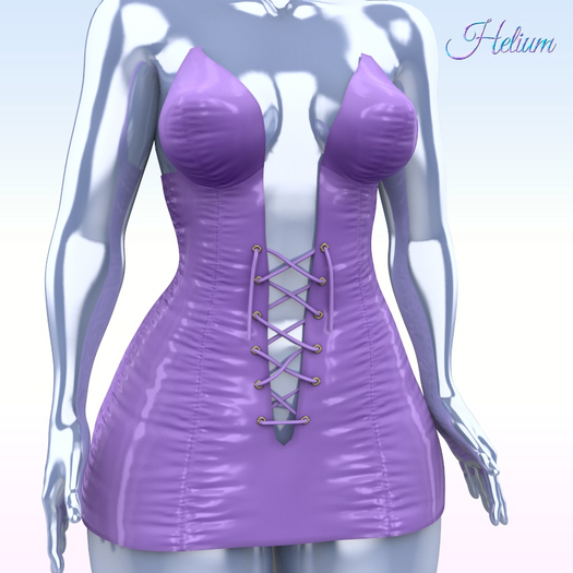 Lilac Laced Dress