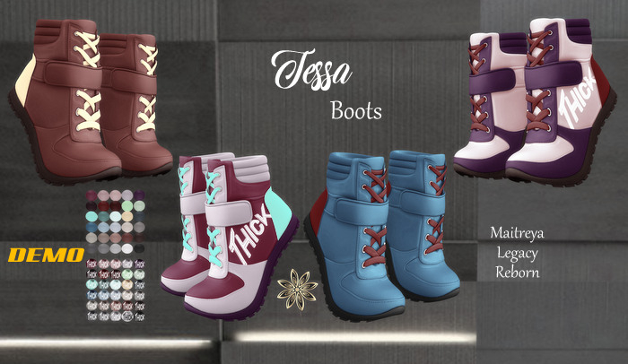 ::FOR YOU:: TESSA BOOTS DEMO