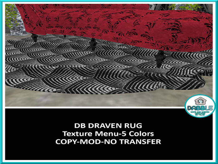 DB DRAVEN RUG  add me