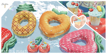 Dahlia - Fruitie Floats - FATPACK - PG - Bento Cuddle Animations - Peach, Pineaple, Strawberry & Tropical Dispenser