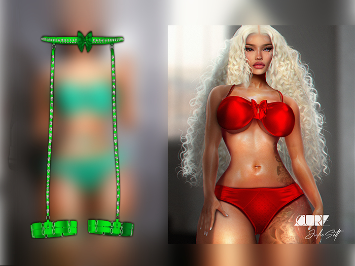 (CURE) Julie Bra - Emerald (wear)