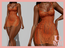Rosary. Gioia . v2 Lace Orange