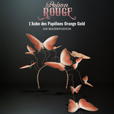 POISON ROUGE L'Aube des Papillons Orange Gold 