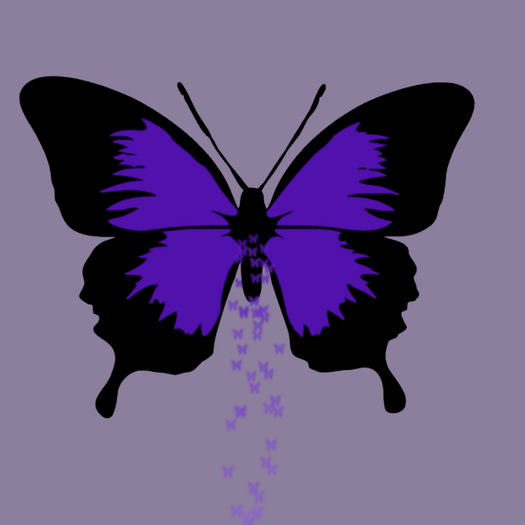 {Papillon} Tier-1 Butterfly, Mondo Dark Hu [♥ Endless][♣ Friends][✠]