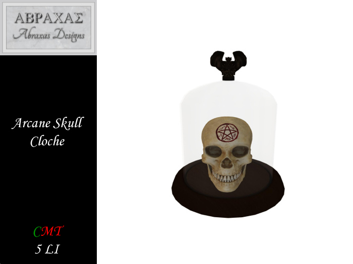 Arcane Skull Cloche