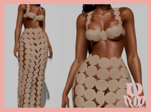 Rosary. Cataleya . Tan