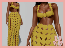 Rosary. Cataleya . Yellow