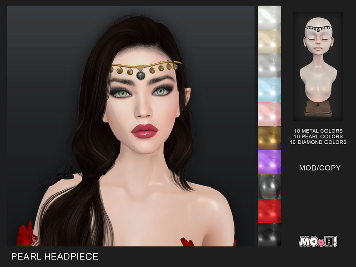 MOoH! Pearl headpiece (Add)