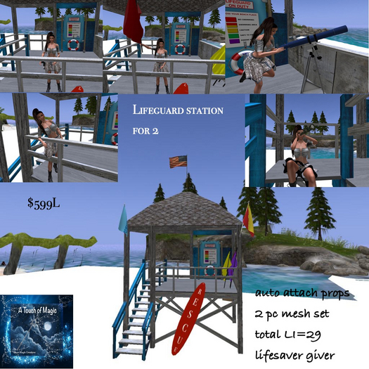 Lifegaurd station for 2-Box LI=29