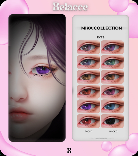 [BELACCE] Mika Eyes Collection - Pack 01