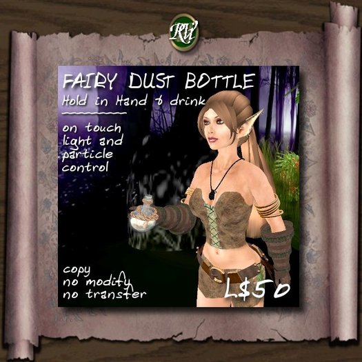 Fairy Dust Bottle In Hand (boxed)