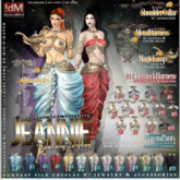 28 RARE  !dM Jeannie **METAL HARNESS** (BOX LARA)