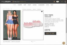 .miss chelsea. Rose Pumps Blush