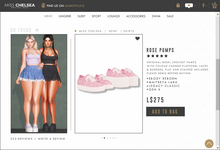 .miss chelsea. Rose Pumps Pink