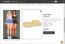 .miss chelsea. Rose Pumps Yellow