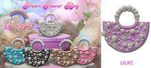 #UNIVERSA - Pearl Flower Bag - LILAC