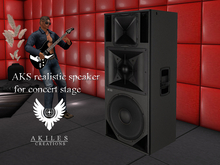 AKILES CREATIONS  AKS realistic speaker for concert stage