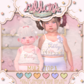 {Ribbons} Myla Top - Peach {Box}