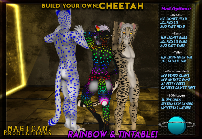 M*P Felines-  Build Your Own: Cheetah!
