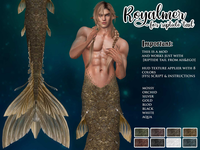 [FFS] ROYALMER (FOR RIPTIDE TAIL) ★ COMPLETE FATPACK ★
