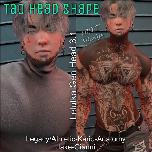 -RXZ- Tao Head Shape - Gen