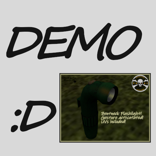 (CL) J&P E.Co. Bent Neck Flashlight (Demo)