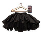 FRANSELA: "Aiana" Skirt Black
