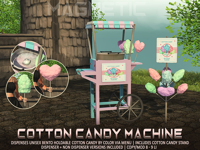 Magnetic - Cotton Candy Machine