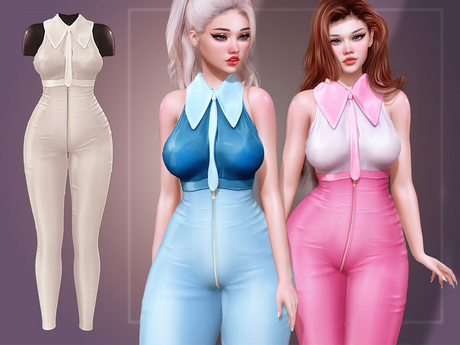 Second Life Marketplace - Kaithleen's CEO Bodysuit - Nude