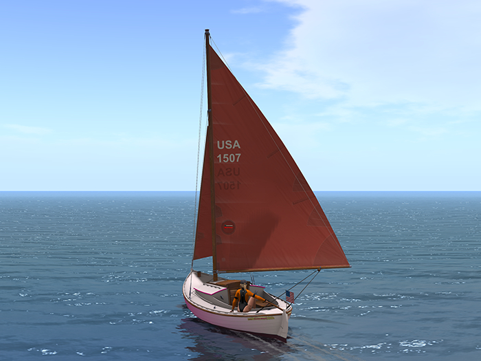 Sjogin - Custom numbered sail