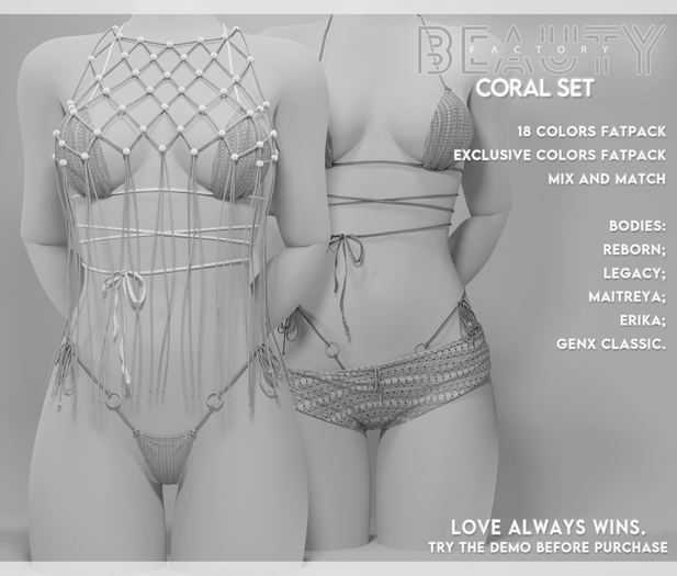 .BF. Coral Set - DEMO -