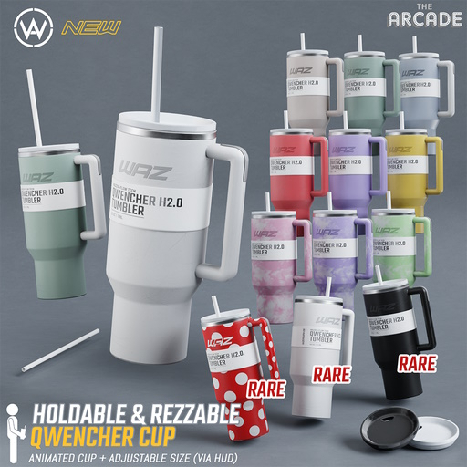 2. WAZ Qwencher Cup (White) RARE