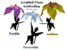 Improvised Pixie Parasol
