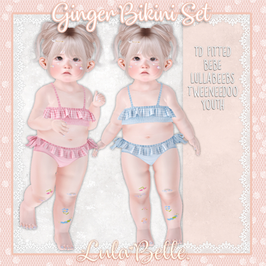 {Lula Belle} Ginger Bikini Set - FATPACK {boxed}