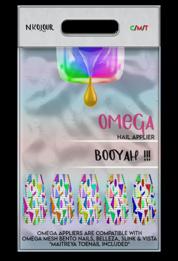 N.Kolour: BooYah !!! Nail Applier [Omega]