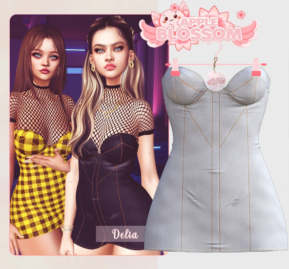 #2 Apple Blossom - Delia Dress