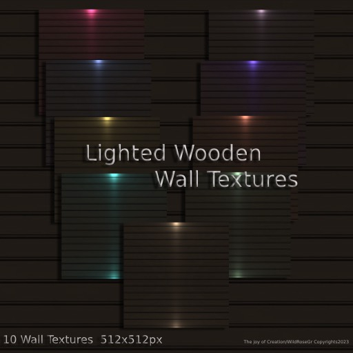 LIGHTED WOODEN PLANKS TEXTURE