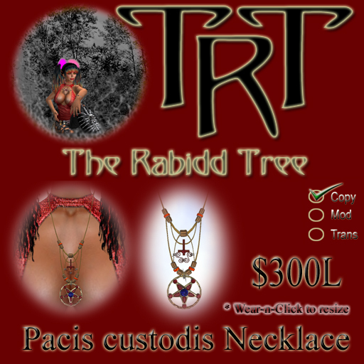 Pacis custodis Necklace - Boxed