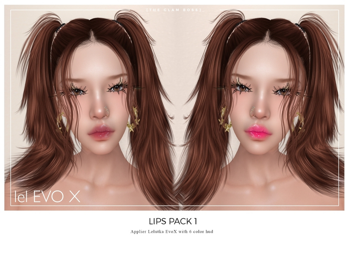 [The Glam Boss] Lips Pack 1 Evo X