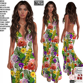 TROPIC DRESS,CL&MESH BODY