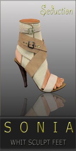 *Sonia Beige Shoes* Ankle Strapped Sandals