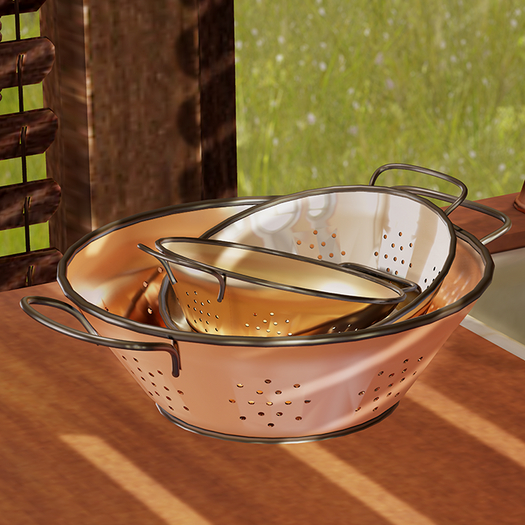 Oh Deer! Nostalgic Kitchen: Strainers