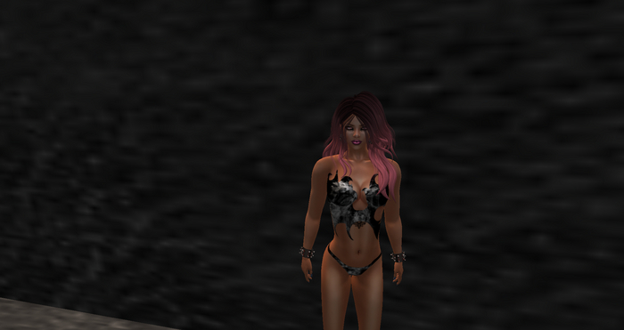 Gothic bikini