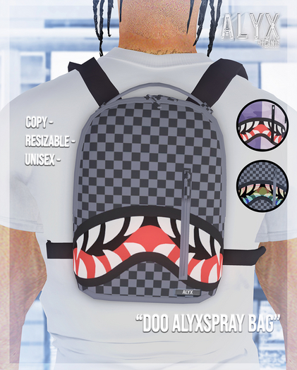 ALYX. Doo AlyxSpray Bag Fat-Pack