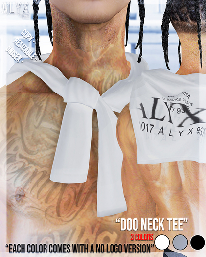 ALYX. Doo Neck Tee Fat-Pack